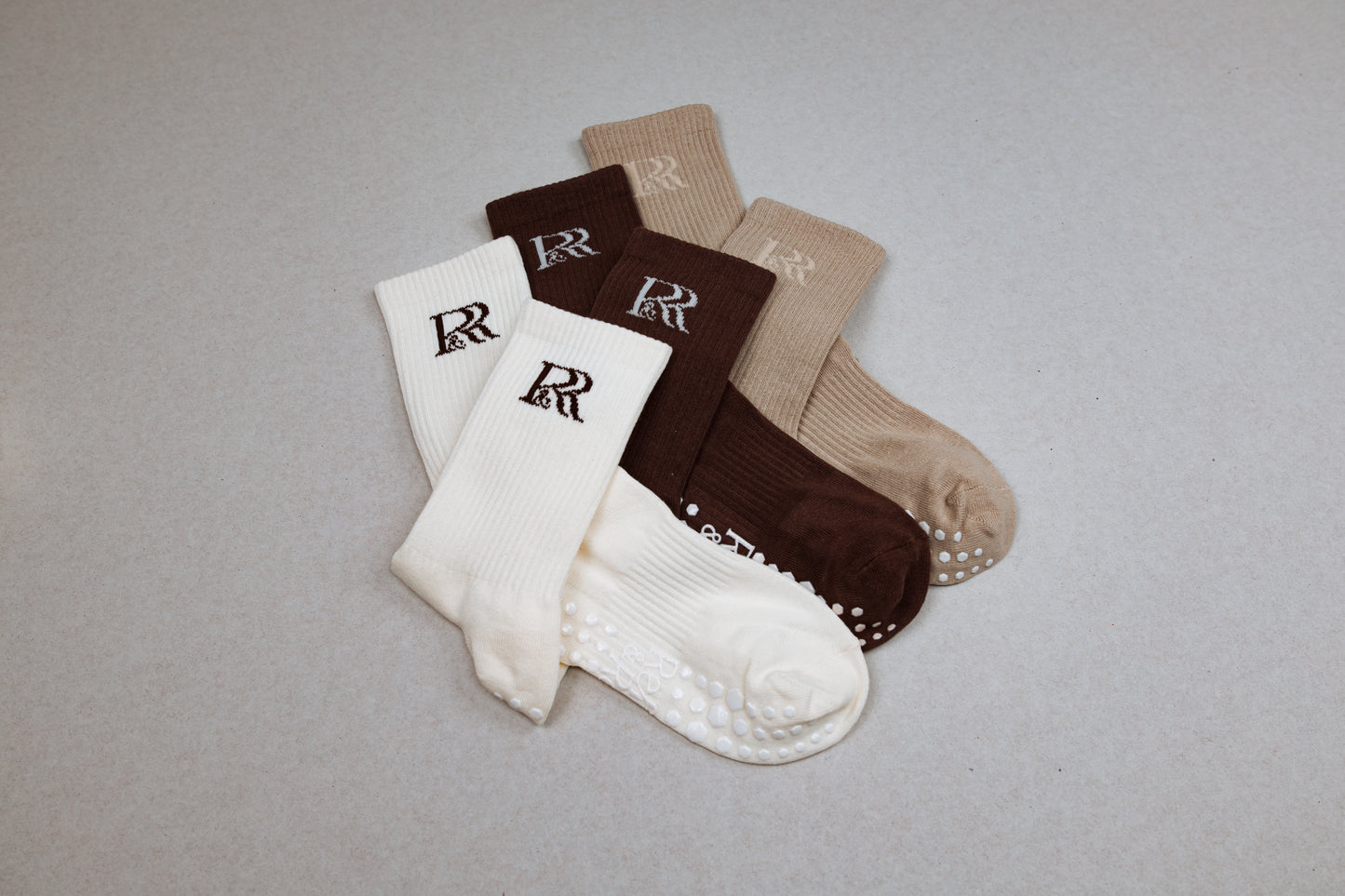 R&R Pilates Grip Socks