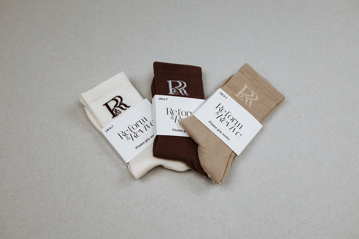R&R Pilates Grip Socks