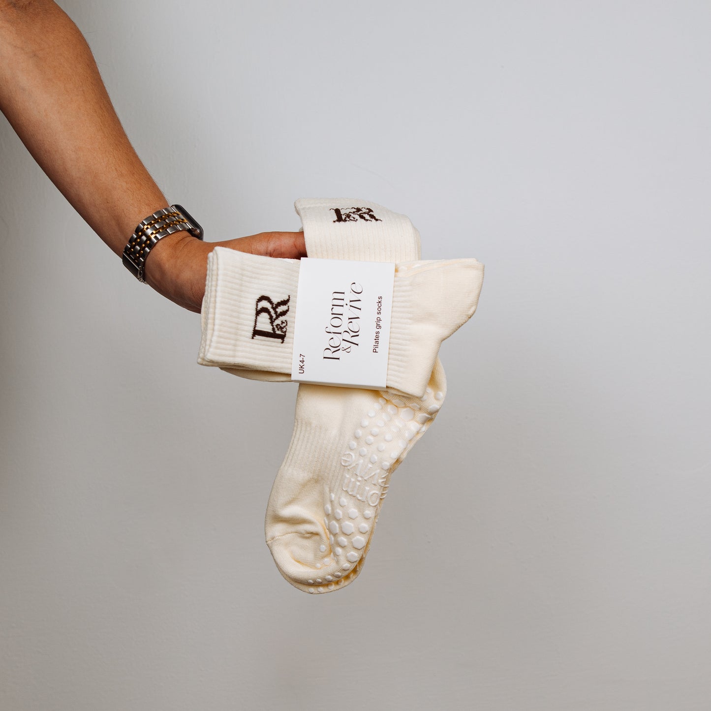 R&R Pilates Grip Socks