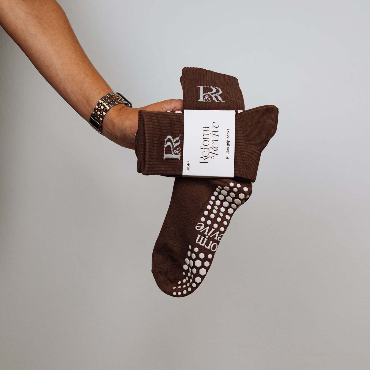 R&R Pilates Grip Socks